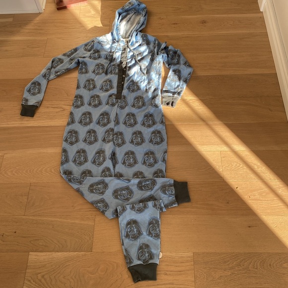 Onesie Star Wars Darth Vader Sparkle Union Suit - Picture 3 of 14